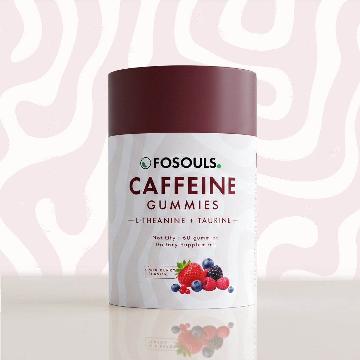 Caffeine Gummies | Mixed Berry | 60 Gummies