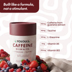 Caffeine Gummies | Mixed Berry | 60 Gummies