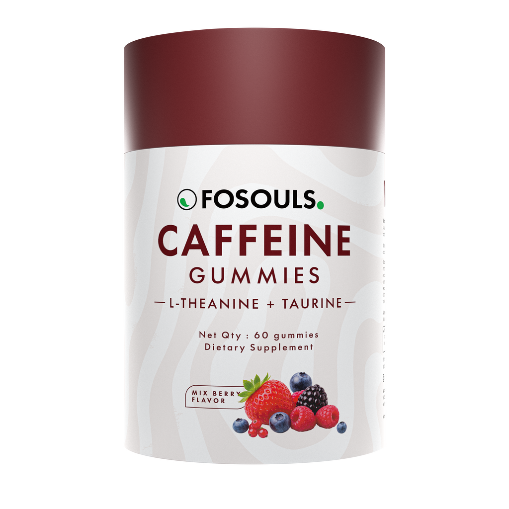 Caffeine Gummies | Mixed Berry | 60 Gummies