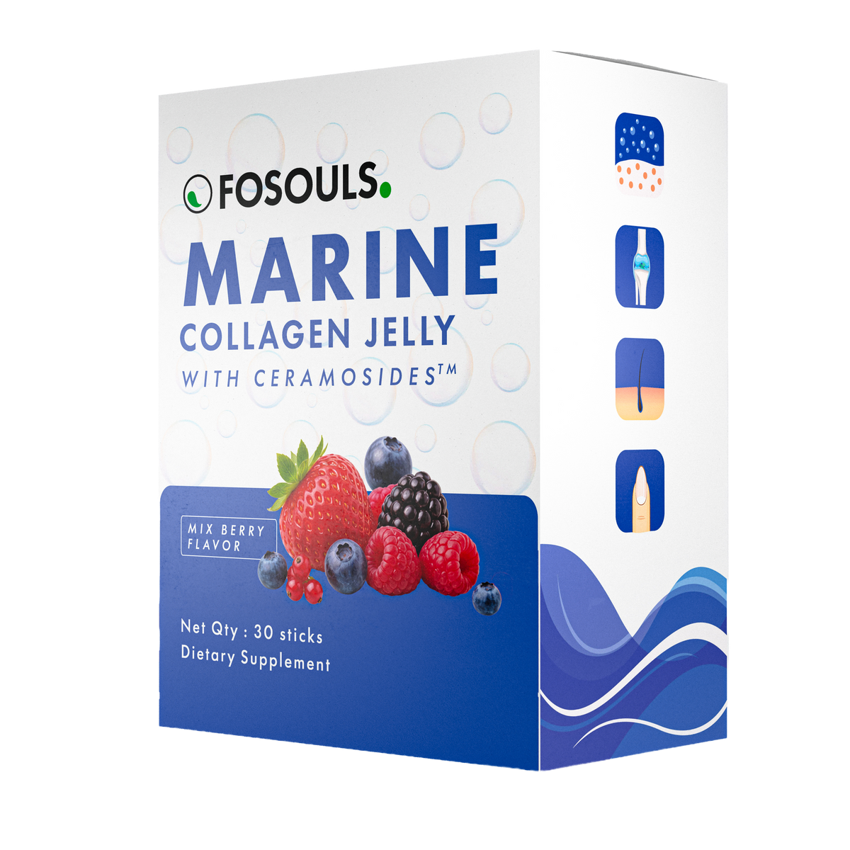 Marine Collagen Jelly | Mixed Berry | 30 sticks